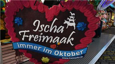 „Ischa Freimaak“ wird es in diesem Oktober auf keinen Fall heißen. Wenn, dann müssten die Lebkuchenherzen die Aufschrift „Ischa Freipaak“ tragen.