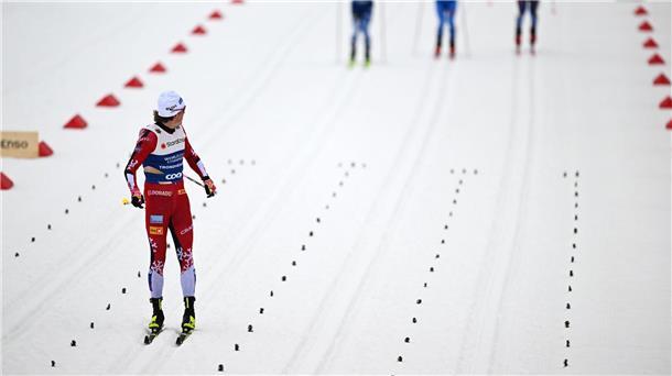 Kläbo schreibt Langlauf-Geschichte: Fünfmal Gold bei WM Ist mit seinen Norwegern bei dieser WM überlegen: Johannes Kläbo.