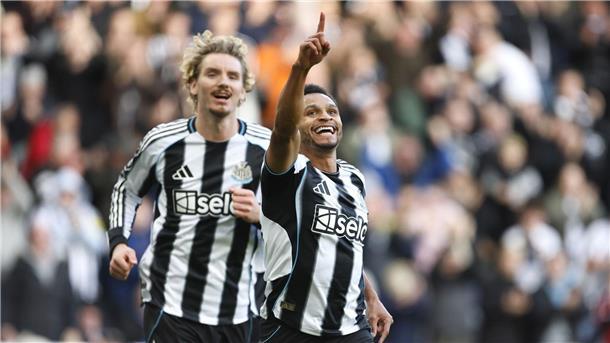 Woltemade an den Pfosten: Newcastle gewinnt spät Jacob Murphy erzielte die Newcastle-Führung.