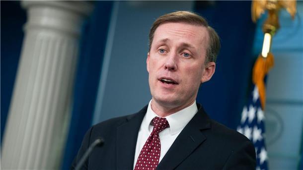 USA kündigen Not-Militärpaket für Ukraine an Jake Sullivan, Nationaler Sicherheitsberater der USA.