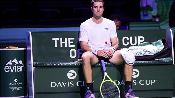 Neuer Angriff 2025: „Spielen mit den Großen mit“ Jan-Lennard Struff konnte im Davis Cup nicht für den Ausgleich sorgen.