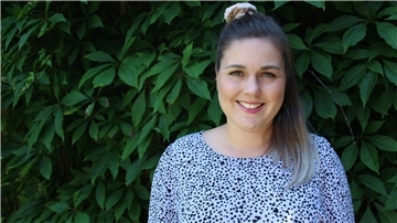 Jana Wanzek tritt für die Bündnisgrünen in Wahlkreis 57 an.