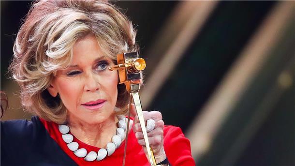Jane Fonda bei der Verleihung der Goldenen Kamera 2017 in Hamburg.