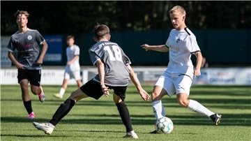 Jaron Kaiser erzielte beide Tore für die U17 des JFV AOBHH.