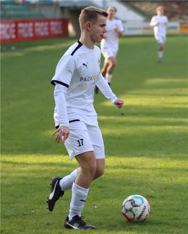 Die Kaisers: Eine Fußballfamilie aus Hamersen Jaron Kaiser, hier noch als Spieler der U17, gehört inzwischen zur erfolgreichen U19-Mannschaft in der Regionalliga.