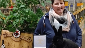 Jessica Nöppert wurde Gesamtsiegerin der Ausstellung.
