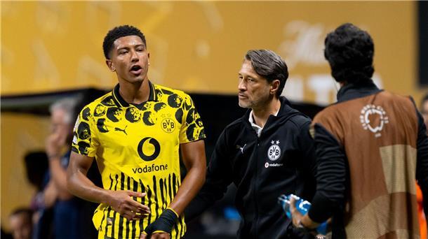 Kein Bruderduell: BVB ohne Bellingham gegen Alonsos Real Jobe Bellingham brauchte wegen seiner Gelb-Sperre Trost von Trainer Niko Kovac.