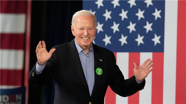 Biden nimmt Schwelle für Präsidentschaftskandidatur Joe Biden ist mit 81 Jahren der älteste US-Präsident aller Zeiten.
