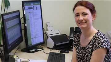 Julia Lax arbeitet in Brake für den Sozialverband als Sozialberaterin.