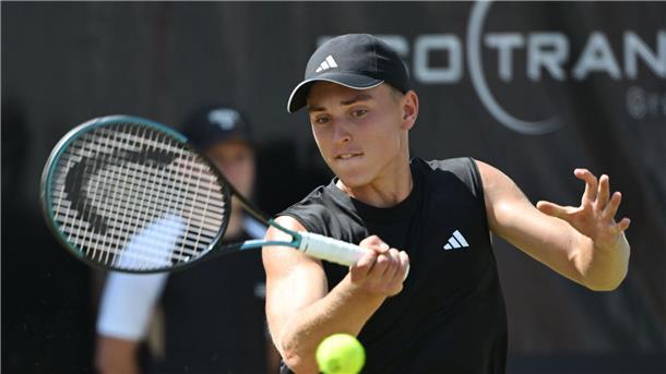Sieg zum Davis-Cup-Debüt: Nur Becker war jünger als Engel Justin Engel absolvierte als zweitjüngster deutscher Spieler der Geschichte ein Davis-Cup-Spiel. (Archivbild)