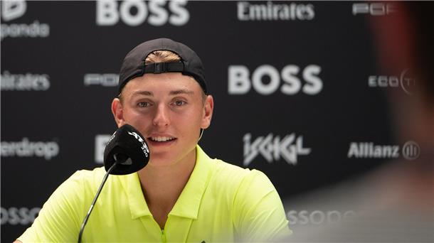 Davis-Cup-Küken Justin Engel: Mit Spaß auf Beckers Spuren Justin Engel darf sich über seine erste Nominierung freuen. (Archivbild)