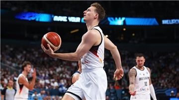 Justus Hollatz ist vor dem EM-Halbfinale gegen Finnland angeschlagen.