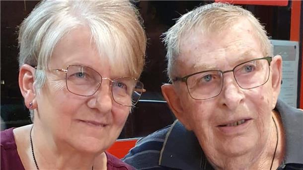 Jutta und Martin senden herzliche Grüße in die Heimat.