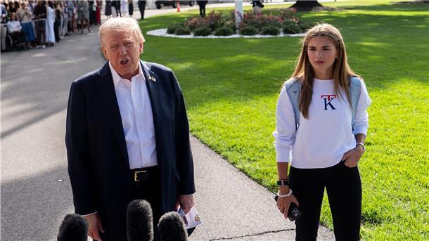 Golf: Trump-Enkelin gibt Debüt auf der LPGA Tour Kai Trump (l.) gibt ihr Debüt auf der LPGA Tour. (Archivbild)