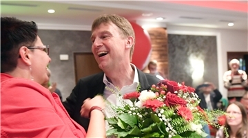 Menschen lachen