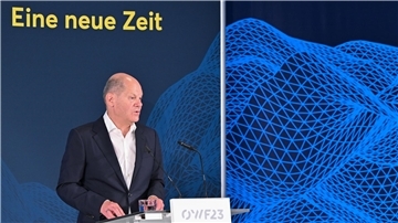Kanzler Olaf Scholz: „Ostdeutschlands Wirtschaft erlebt einen Boom.“