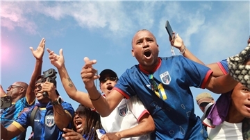 Kap Verde feiert die WM-Premiere.