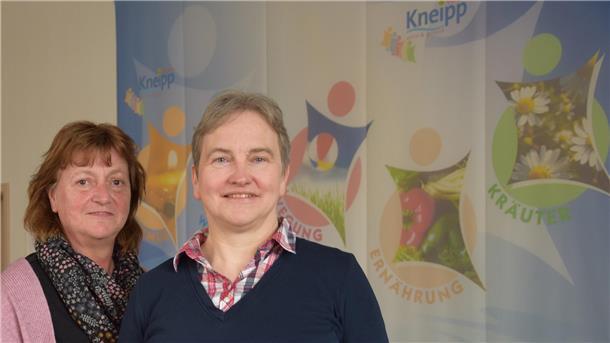 Nordenham: Diese neuen Kurse bietet der Kneipp-Verein an Zwei Frauen stehen in den Räumlichkeiten des Kneipp-Vereins Nordenham