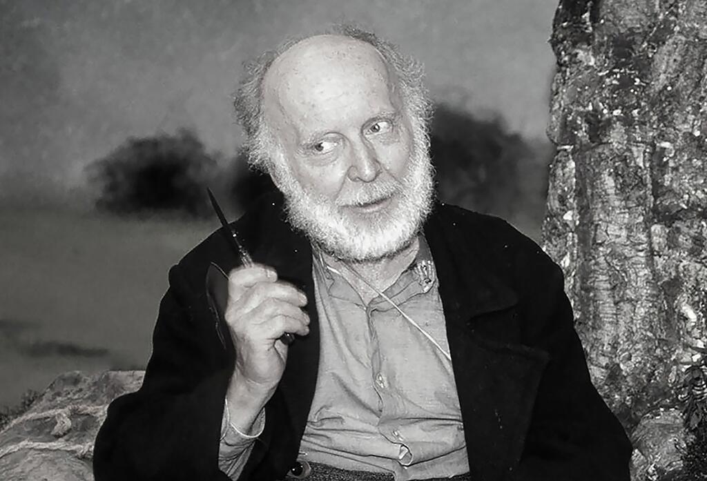 Karl-Ulrich Meves als Olle Krull in dem Theaterstück „Tippelbrüder“.