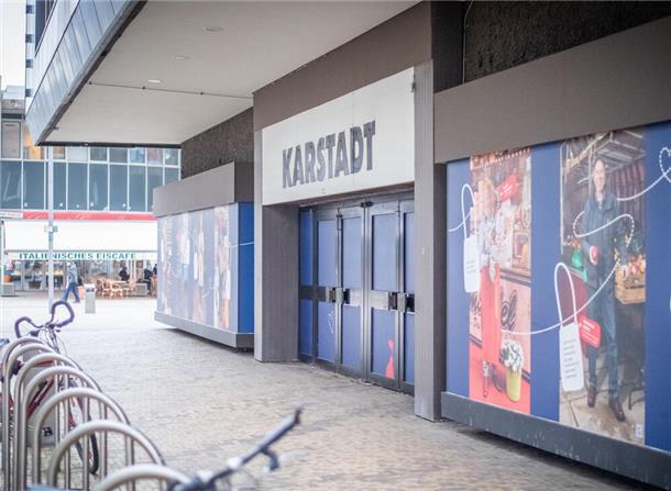 Karstadt hat inzwischen geschlossen. Die Stadt versucht, neue Perspektiven für den Leerstand zu entwickeln.