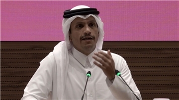 Katars Ministerpräsident Al Thani hat Israels Angriff in Doha verurteilt. (Archivbild)