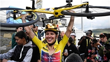 Katarzyna Niewiadoma ist die Siegerin der Tour de France der Frauen.