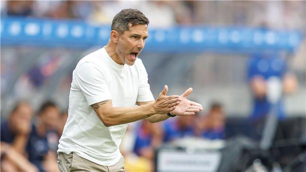 Kaum Grund zur Freude: Hertha-Coach Stefan Leitl. 