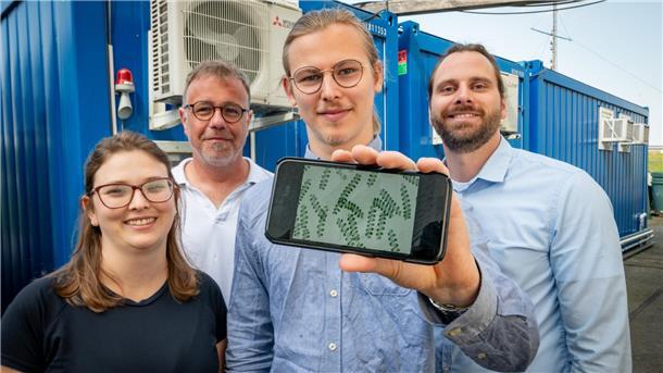 AWI-Forscher wollen Lösung für Landwirte und ihre Kühe bieten Projekt-Team und Förderer