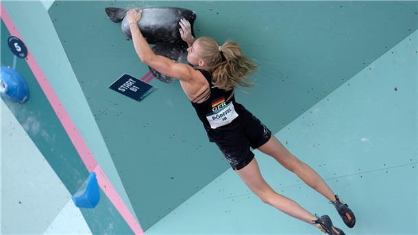 Kletterin Dörffel nach Olympia-Auftakt mit großem Rückstand Kletterin Lucia Dörffel hat kaum noch Chancen auf das olympische Finale.
