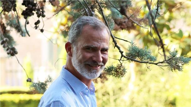 König Felipe besucht seine Mutter Sofía auf Mallorca König Felipe VI. von Spanien im August 2022 auf Mallorca.