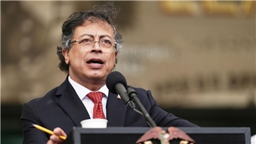 Kolumbiens Präsident Gustavo Petro wirft den USA vor, in kolumbianischen Gewässern einen Unschuldigen getötet zu haben. (Archivbild)