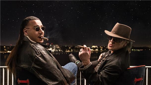 „Komet“ von Udo Lindenberg und Apache 207 (l.) ist hoch erfolgreich.