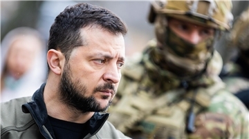 Kommt er nach Deutschland?: Der ukrainische Präsident Wolodymyr Selenskyj.