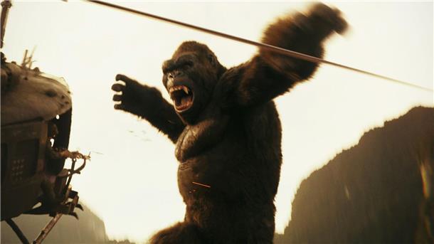 „Kong: Skull Island“: Die Monster sind die Stars Kong ist sicher gefährlich - aber vielleicht ist er ja gar nicht der Feind der Menschen. Zu sehen im Film „Kong: Skull Island“. (Handout von ProSiebenSat.1)