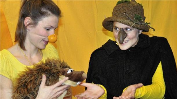 „Geheimsache Igel“: So lernen Kinder Nein zu sagen Das Foto zeigt die Hauptfiguren Krümel und Wurzel.