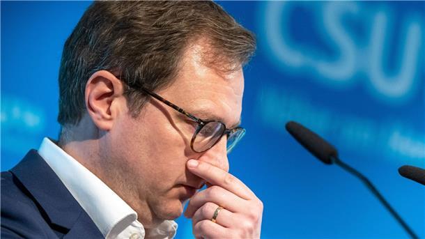 CSU-Generalsekretär Huber verzichtet auf Doktortitel Künftig ohne Doktortitel: CSU-Generalsekretär Martin Huber.