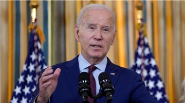 Künstliche Intelligenz berge Risiken für Gesellschaft, Wirtschaft und nationale Sicherheit - aber auch unglaubliche Chancen: Joe Biden.
