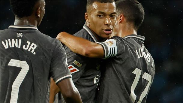Mbappé kehrt mit Torerfolg zurück - Real gewinnt gegen Vigo Kylian Mbappé wird für seinen Torerfolg gefeiert.