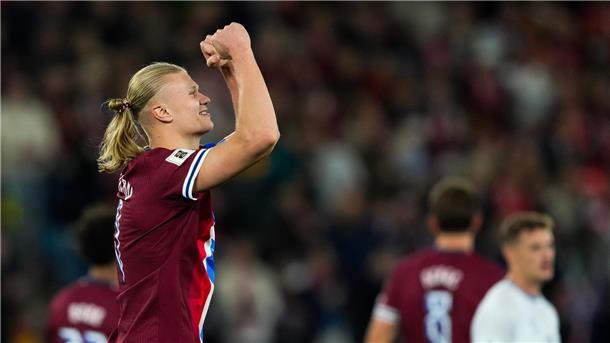 WM-Qualifikation im Endspurt: Das wird wichtig Lässt Norwegen jubeln: Erling Haaland.