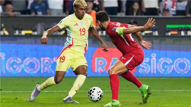 6:0 in der Türkei: Spanien zaubert sich in einen Rausch Lamine Yamal und seine Spanier überragten beim Kantersieg in der Türkei.
