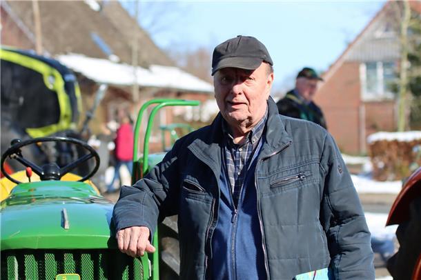 Landtechnik im Rückspiegel: Lüer Schlesselmann von den Oldtimerfreunden Osterein...