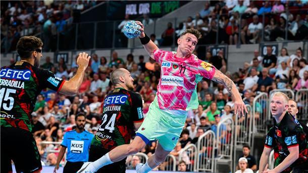 Füchse Berlin feiern ersten Champions-League-Sieg Lasse Andersson war in Bitola bester Schütze der Füchse.
