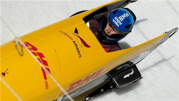 Laura Nolte hat ihren zweiten EM-Titel im Monobob gewonnen.