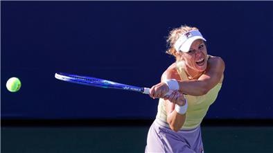Laura Siegemund zeigte gegen die russische Favoritin Mirra Andrejewa einen großen Kampf. (Archivbild)