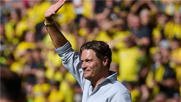 Laut Medien ein Kandidat bei Manchester United: Der ehemalige BVB-Trainer Edin Terzic. 