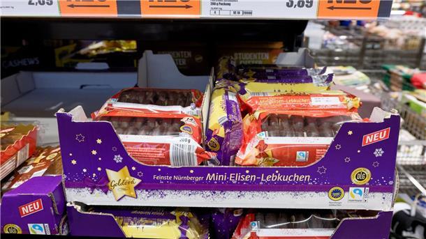 Lebkuchen ist das beliebteste Weihnachtagebäck von Verbrauchern in Deutschland.