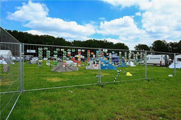 Leider gehört das auf vielen Festivals noch zum normalen Bild. Wenn die Besucher...