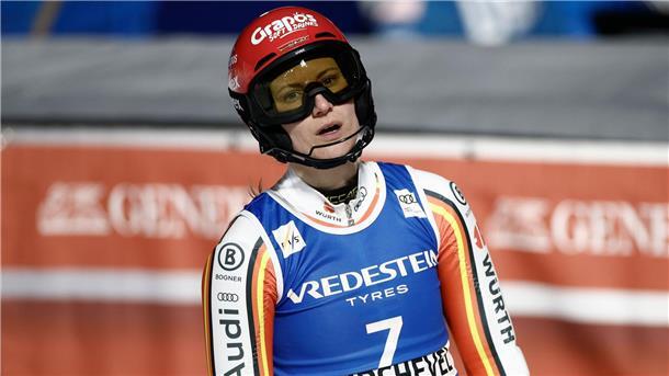Lena Dürr wurde Dritte trotz eines Fahrfehlers im zweiten Durchgang.