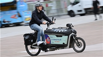 Lennart Schaefer saß fast 11.000 Kilometer im Sattel.