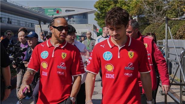 Lewis Hamilton und Charles Leclerc verließen China ohne WM-Punkte.